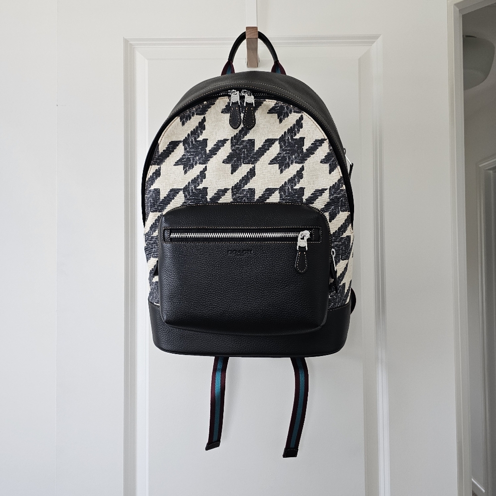 NWT! Authentic Coach Leather Backpack